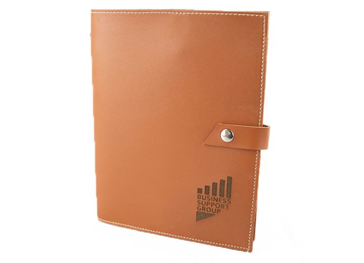 Leather Notebook Sleeve Main Min