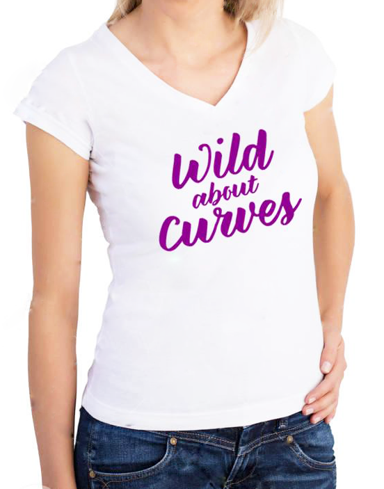 Curves Birthday Shirt White