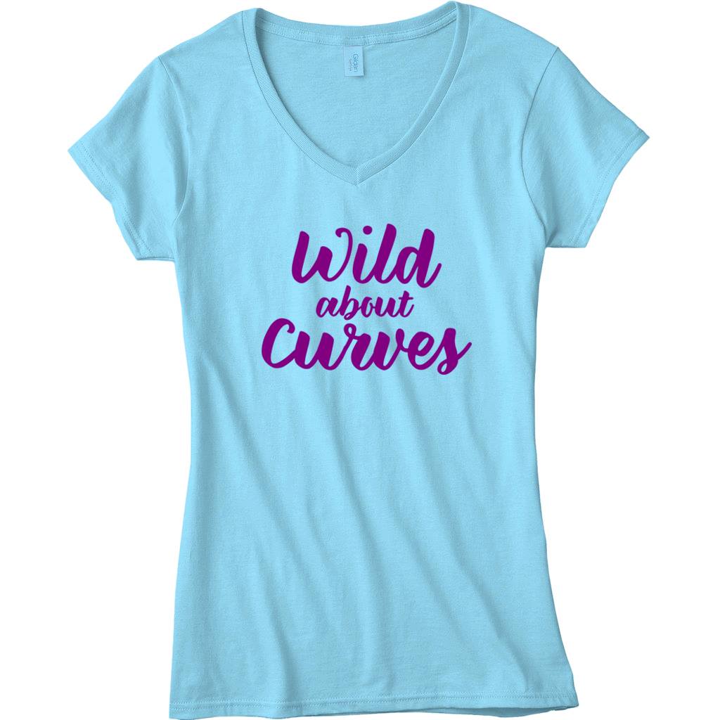 Curves Birthday Shirt Blue