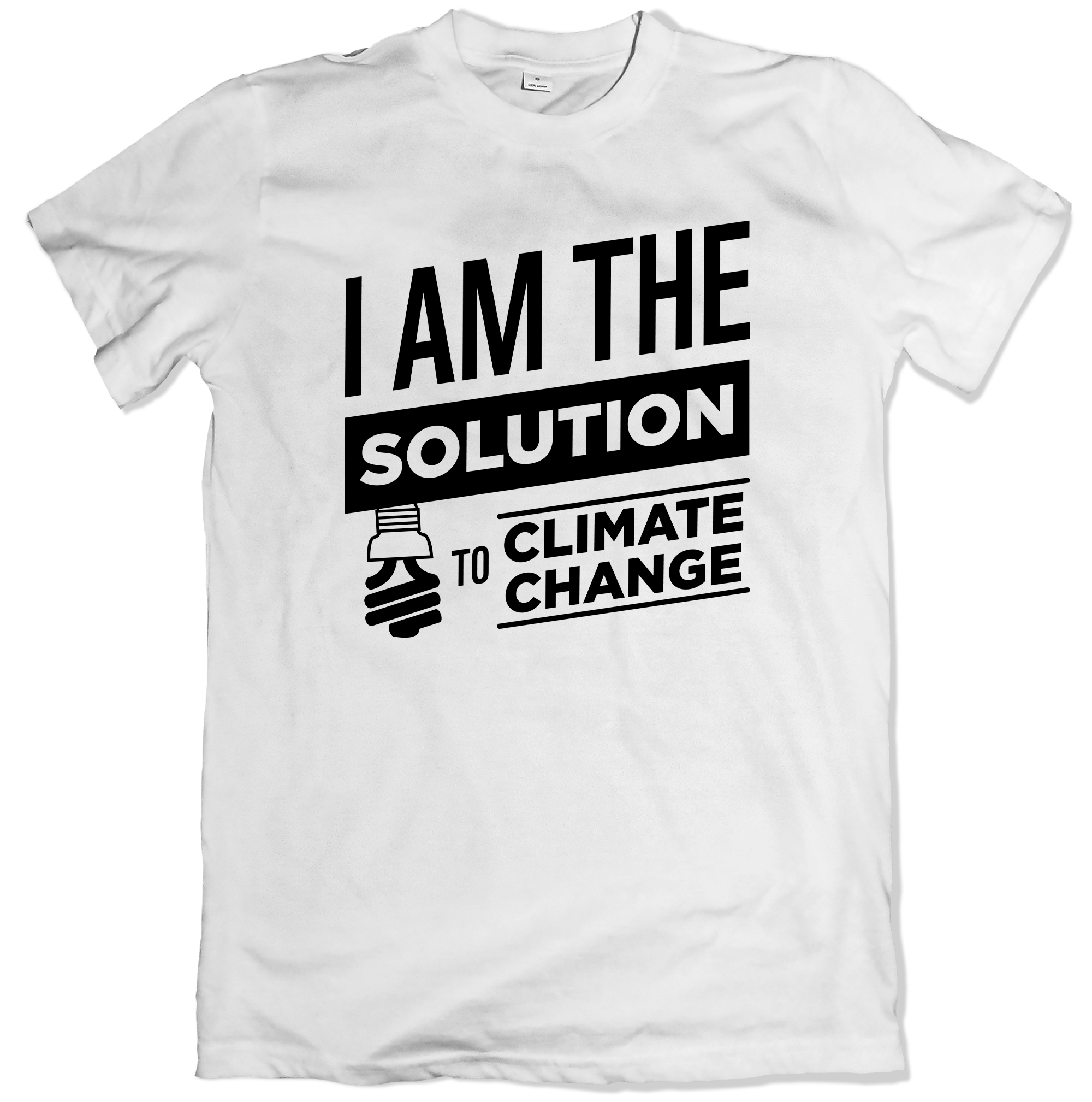 I Am The Solution To Climate Change Front